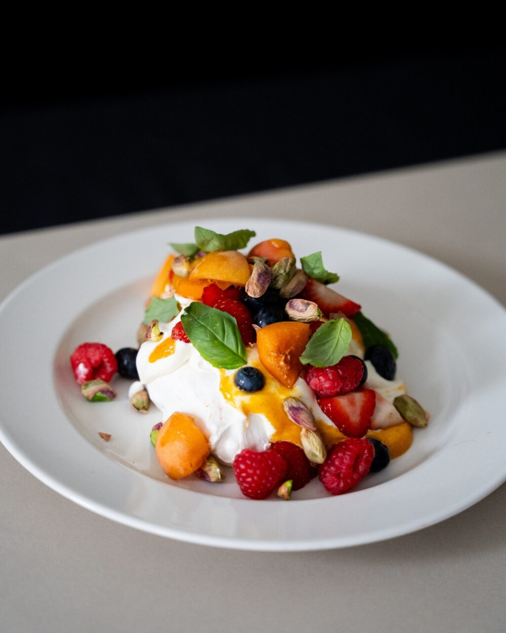 Root's Summer Fruits Pavlova