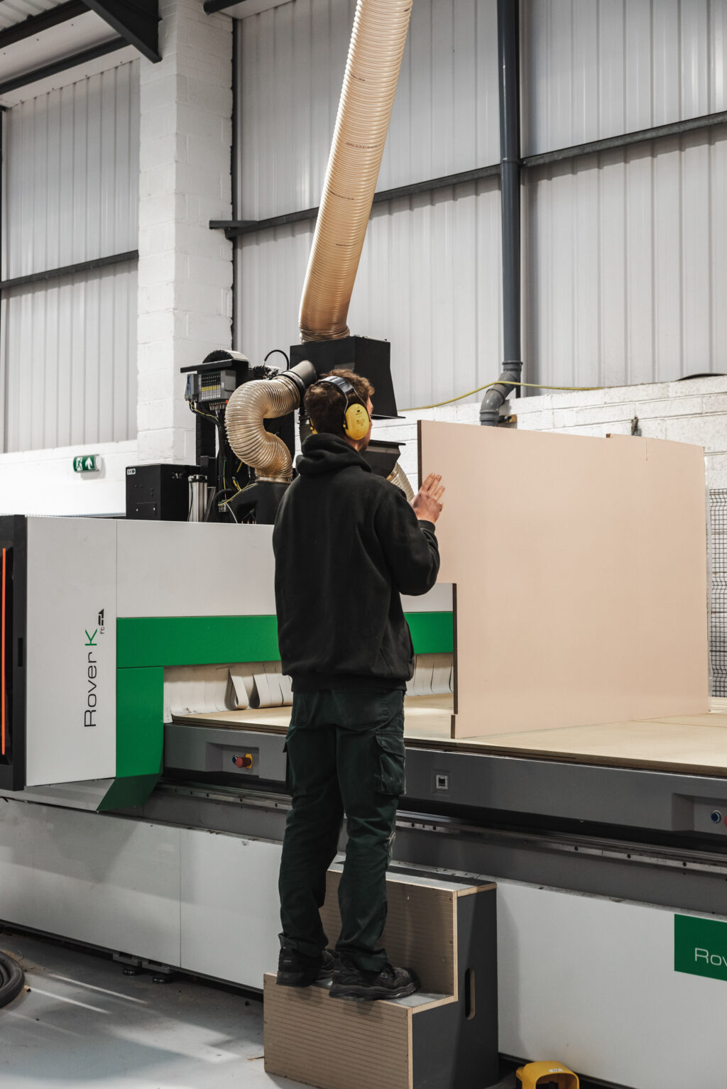 Precision machining of HUSK kitchen components in Bristol
